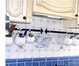 столешница из битой плитки - вариант 1