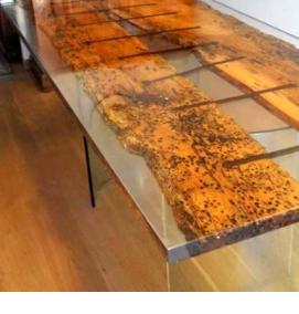 столешница из эпоксидной смолы - тип 4