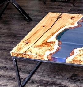 столешница из эпоксидной смолы - тип 3