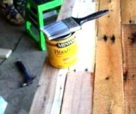 столешница из шпунтованной доски - модель 2