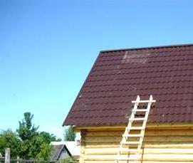 строганный сруб - тип 2