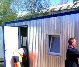 строительные бытовки от производителя - вариант 2