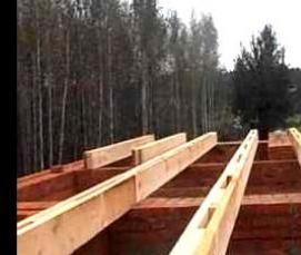 строительные деревянные балки - вариант 2