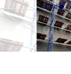 строительные фасадные леса в аренду - вариант 4