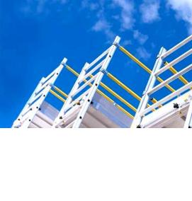 строительные фасадные леса в аренду - вариант 3