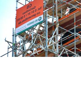 строительные леса для внутренних работ - вариант 4