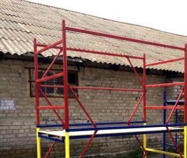 строительные леса металлоконструкции - тип 1