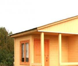 строительный домик бытовка - тип 4