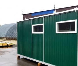 строительный контейнер бытовка - вариант 2