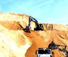 строительный песок оптом - модель 2