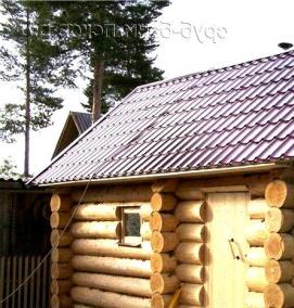 строительный сруб - модель 1