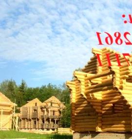 строительный сруб - модель 4