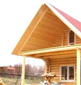 строительный сруб - модель 3
