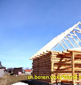 строительный сруб - модель 2