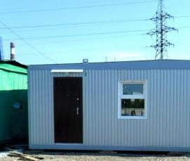 строительный вагончик бытовка аренда бу - тип 4