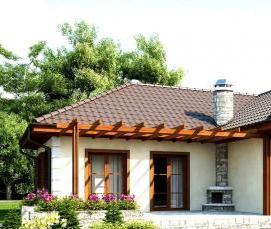 строительство 1 этажного дома - тип 3