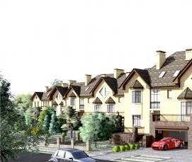 строительство блокированного дома - вариант 4