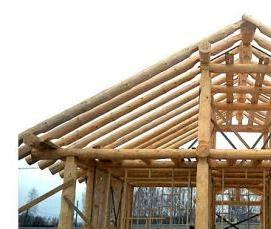 строительство бревенчатых домов - модель 2