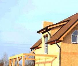 строительство частного жилого дома - вариант 3