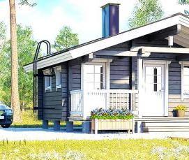 строительство дачных домов - модель 1