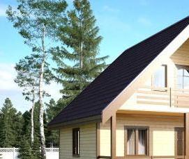 строительство дачных домов и коттеджей - тип 1