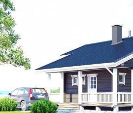 строительство дачных домов под ключ - вариант 3