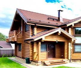 строительство деревянных домов под ключ - вариант 3