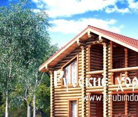 строительство деревянных домов проекты - вариант 3