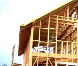 строительство деревянных каркасных домов - тип 3