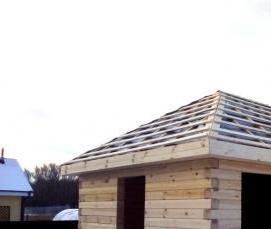 строительство дом баня под ключ - модель 3