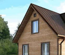 строительство дом от производителя - модель 4