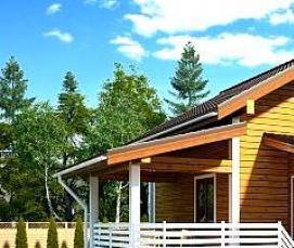 строительство дома 100 кв м - вариант 4