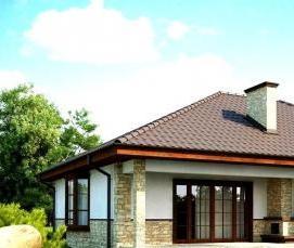 строительство дома 10 на 12 - модель 1