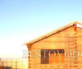 строительство дома 10х10 - вариант 1