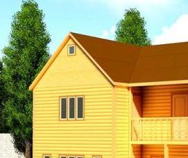 строительство дома 10х10 - вариант 3