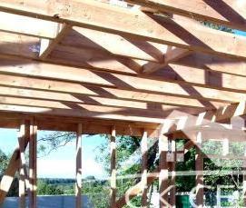 строительство дома 12 на 12 - модель 4