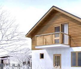 строительство дома 60 кв м - вариант 3