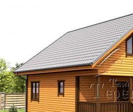 строительство дома 8 на 9 - модель 3