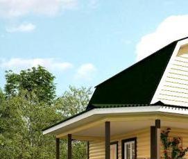 строительство дома из бруса 8 8 - вариант 1