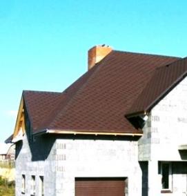 строительство дома из керамзитобетонных блоков - модель 3