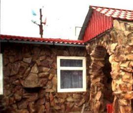 строительство дома из природного камня - тип 3