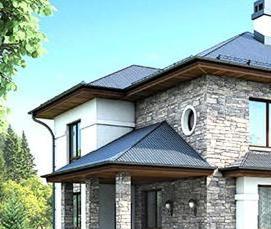 строительство дома на 5 сотках - модель 1