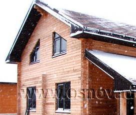 строительство дома на сваях - тип 2