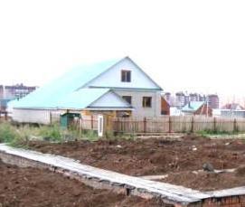 строительство дома на участке лпх - вариант 1