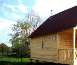 строительство дома на винтовых сваях - модель 4