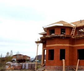 строительство дома от фундамента до крыши - модель 1