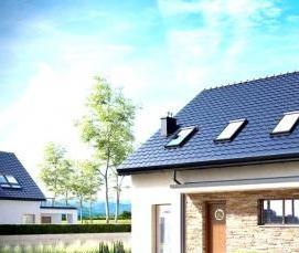 строительство дома с гаражом - модель 3