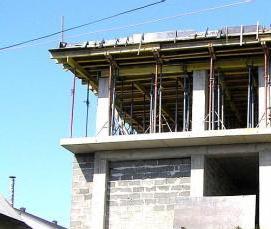 строительство дома железобетонный каркас - модель 3