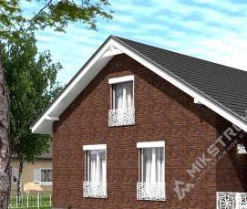 строительство домов 50 кв м - тип 4