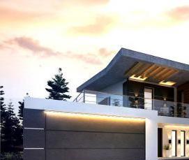 строительство домов 90 кв м - модель 3